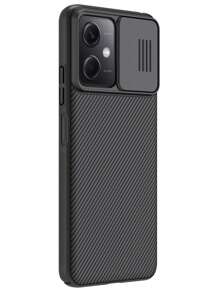 NILLKIN 1 Ốp Lưng Tương Thích Với Poco X5 5G / X4 Pro / X4 GT / X3 Pro / X3 NFC, Ốp Điện Thoại Chống Sốc Có Nắp Trượt Camera - màu đen - Xem 3