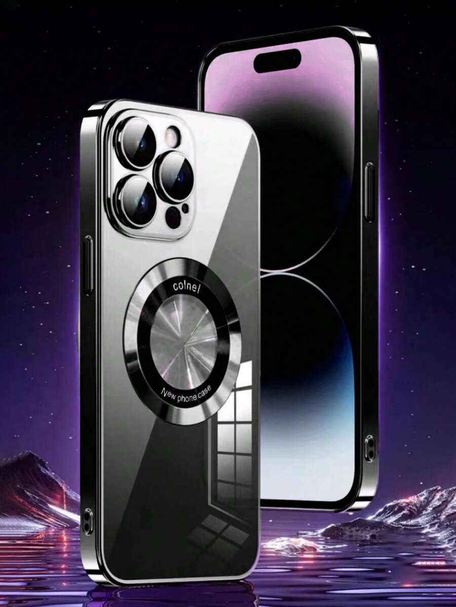 Vỏ điện thoại nam châm - màu đen - Xem 1