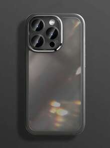 Clear Phone Case - Black - View 2