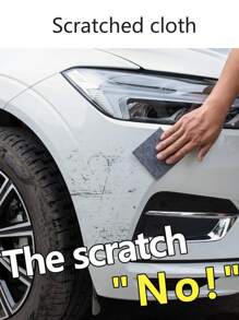 1入組20X10cm洗車布 - 灰色 - 查看 1