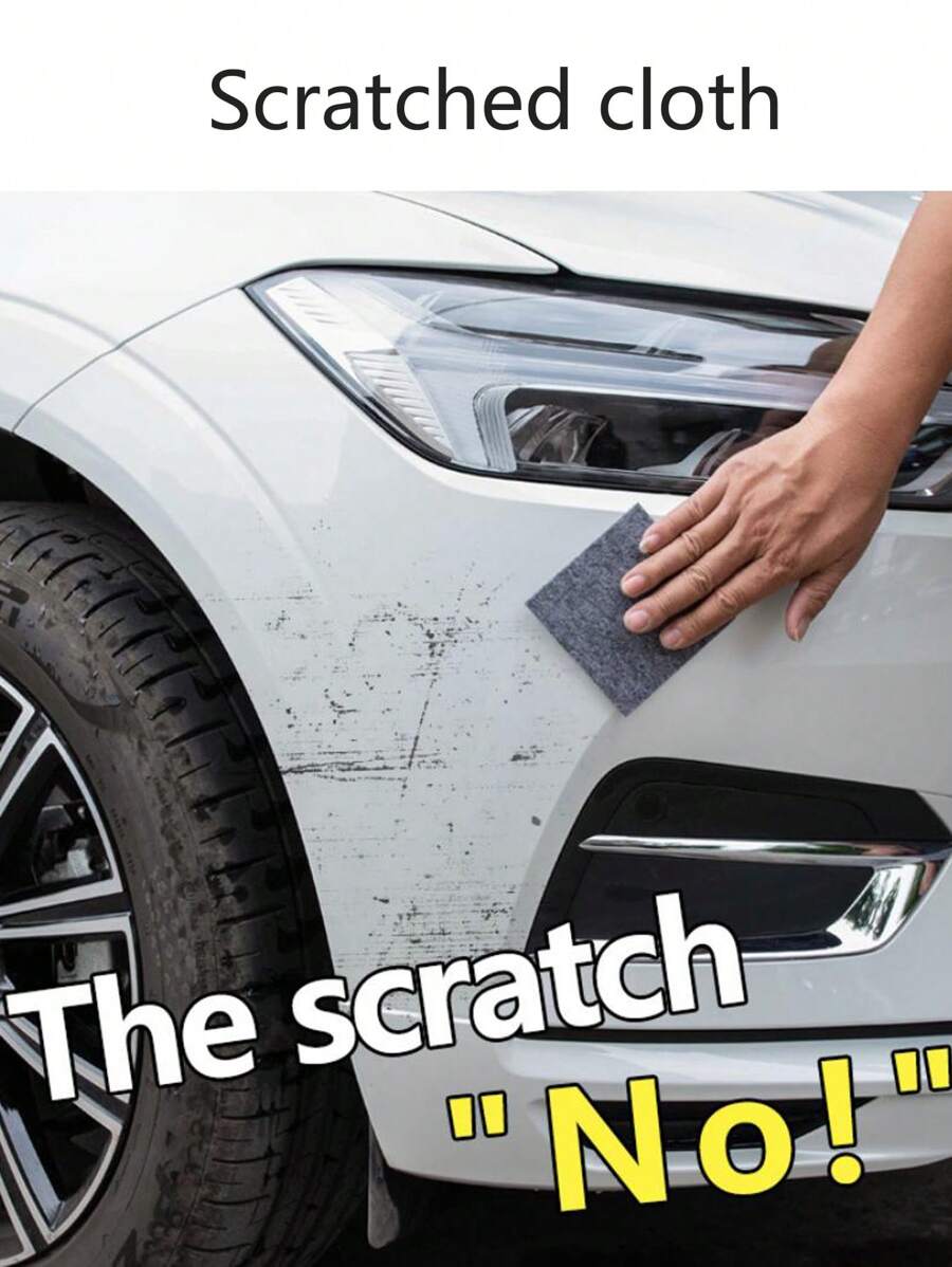 1入組20X10cm洗車布 - 灰色 - 查看 1