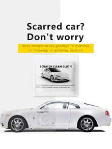 1入組20X10cm洗車布 - 灰色 - 查看 5