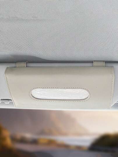 Solid PU Car Tissue Box
