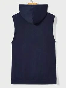 Manfinity RebelGame 男士撞色抽繩連帽衫 - 彩色 - 查看 2