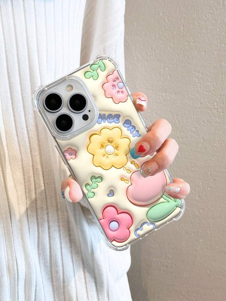 journal standard Furniture - ssself パールシェル カモメ お花柄 iPhone スマホケース ブラック journal standard Furniture - ssself パールシェル カモメ お花