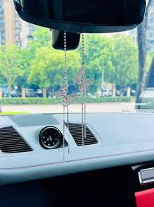 Rhinestone Butterfly Trang trí treo xe trang trí - Nhiều màu - Xem 2