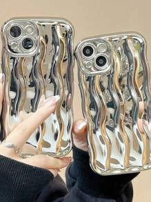 電鍍防摔手機殼 - 銀色 - 查看 7