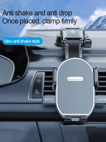 Giá đỡ điện thoại trên ô tô chống sốc - màu đen - Xem 6