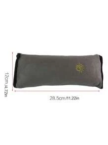 1pc Sun Pattern Car Seat Belt Headrest - Grey - View 2