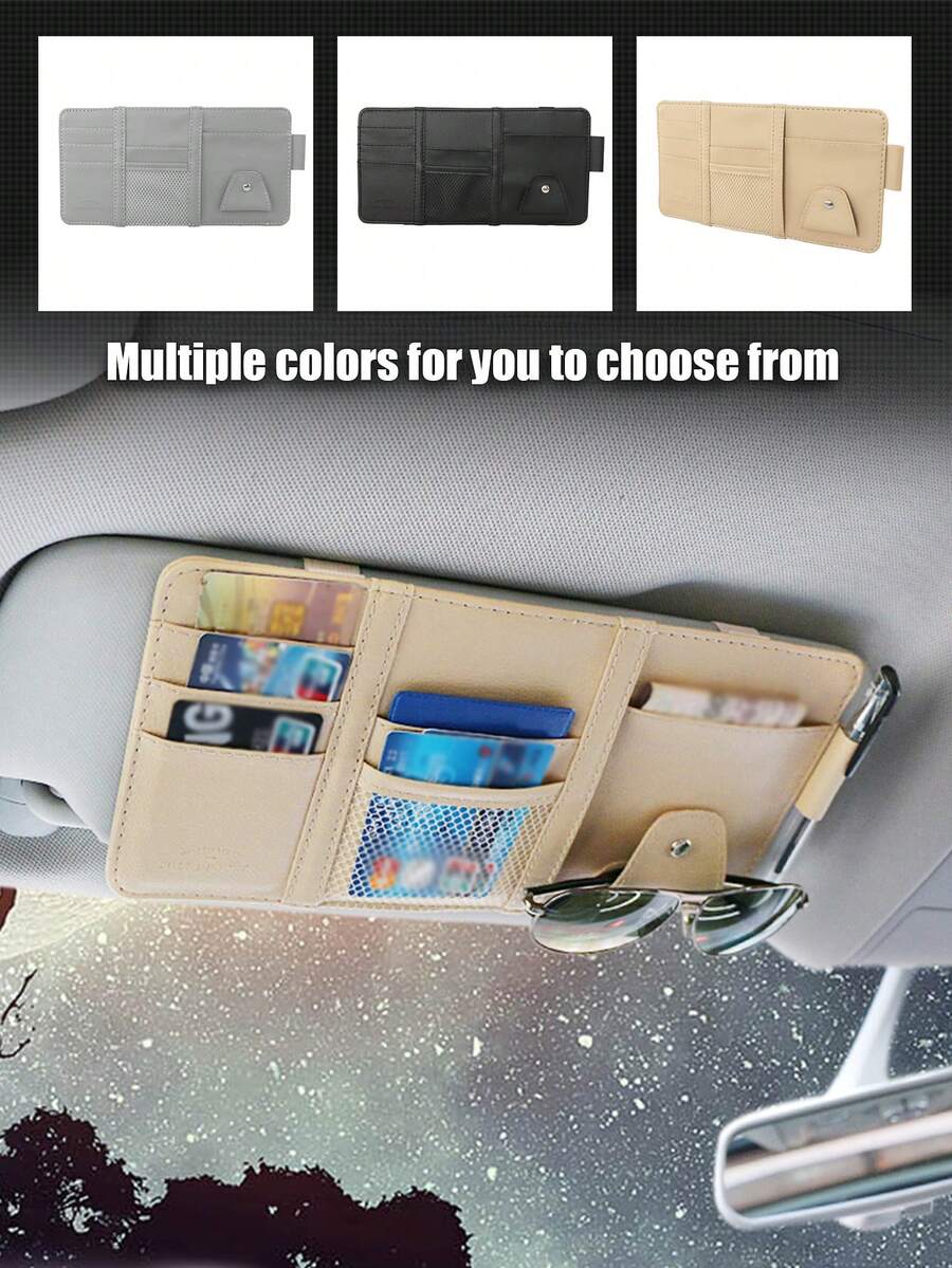 Túi tổ chức tấm che nắng ô tô 1 cái - Xám - Xem 1