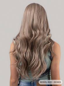 Long Body Wave Synthetic Wig - Multicolor - View 3