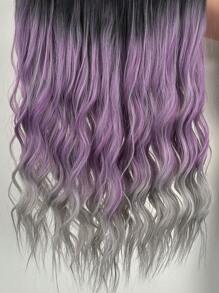 Tóc nối dài xoăn ombre bằng sợi tổng hợp, thích hợp để sử dụng hàng ngày. - Nhiều màu - Xem 4