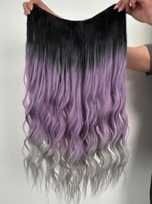 Tóc nối dài xoăn ombre bằng sợi tổng hợp, thích hợp để sử dụng hàng ngày. - Nhiều màu - Xem 6