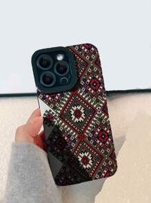 苹果西部几何图案手机壳