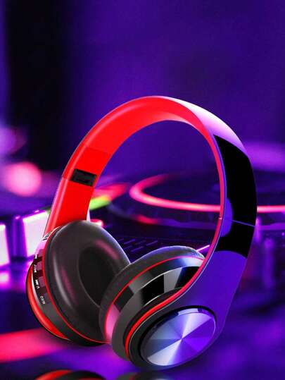 Noise-Proof Over Ear Sports Earphone With Mic FM Radio Game Headset Compatible With IOS/Android/Win