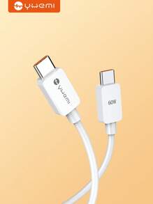 سلك بيانات نوع C شحن سريع قطعة واحدة