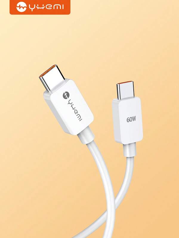 سلك بيانات نوع C شحن سريع قطعة واحدة