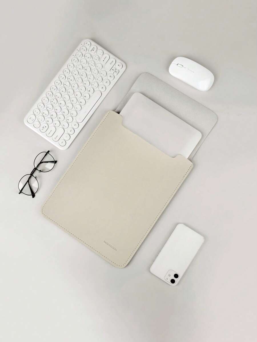 1pc 11"/12"/13"/15" Apple Laptop Multifunctional Padded Inner Sleeve Bag, IPad, Mouse Pad All-In-One