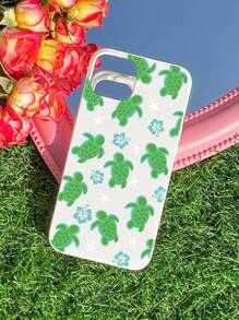 Tortoise Pattern Phone Case - Multicolor - View 2