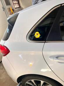 Auto reflecterende sticker, schattige eend ontwerp multifunctionele hoes