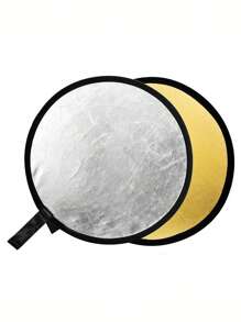 60CM 2 In 1 Collapsible Photography Reflector