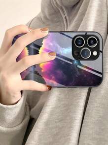 Starry Sky Pattern Phone Case - Multicolor - View 5