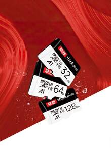 1pc 32GB 64GB 128GB HD High Speed Professional Edition TF Card Micro SD Card Mobile Tablet Dashcam Camera Computer Memory Card (High Speed Edition) - Black - View 2