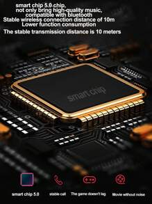 1入組高清通話可折疊無線耳機