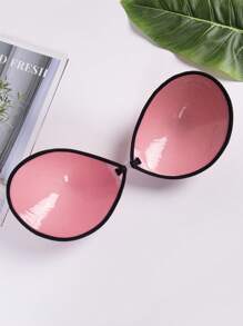 con estampado de mariposa Lencería Accesorios - Rosa Pálido - Ver 3