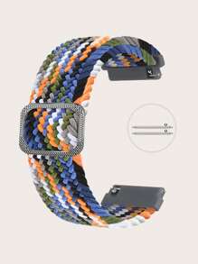 1pc Woven Watchband Compatible With Samsung Watch - Multicolor - View 3