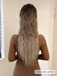 Long Curly Ponytail Hair Extensions, Natural Looking For Everyday Wear - Multicolor - View 3