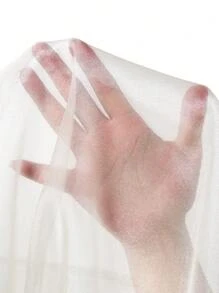 Manfinity Hypemode Men Solid Button Up Sheer Shirt - Apricot - View 7