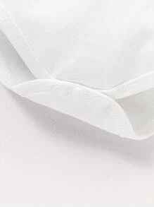 Baby Girl Ruffle Trim Flounce Sleeve Bodysuit