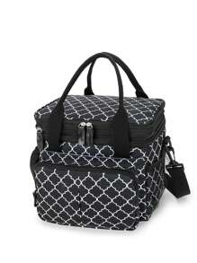 Bebé Bolsa de pañales multifuncional prueba de fugas - Negro - Ver 1