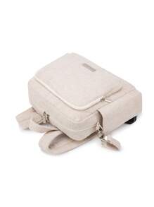 SOBOBA Baby Large Capacity Diaper Bag - Beige - View 2