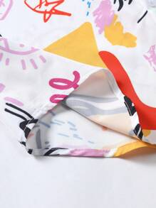 Manfinity LEGND Áo sơ mi Nam Nút phía trước Con số In ngẫu nhiên Giải trí - Nhiều màu - Xem 5