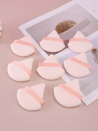 8个化妆粉扑，化妆品，便宜，房间装饰，梳妆台，旅行，卧室，化妆配件，粉扑，美妆蛋，散粉扑，化妆海绵，便宜，圣诞礼物，化妆品，化妆工具，便宜货，礼物，女士礼物，圣诞礼物