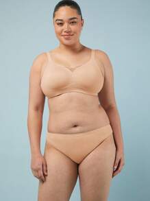 LUVLETTE 3入組套中腰棉比基尼