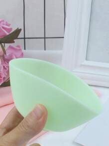 cái bát silicone mặt - màu xanh lá - Xem 4