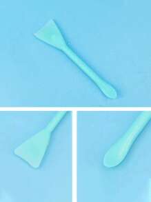 1 cái Bàn chải mặt silicon - Màu xanh lam - Xem 5