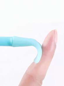 1 cái Bàn chải mặt silicon - Màu xanh lam - Xem 6