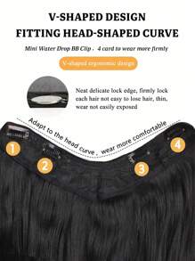 Tóc Dài Xoăn Tổng Hợp - màu đen - Xem 4