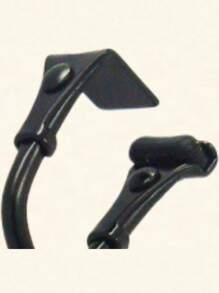 1 件不锈钢睫毛夹，化妆，便宜，房间装饰，梳妆台，旅行，卧室，化妆配件，睫毛夹 - 黑色 - 查看 5