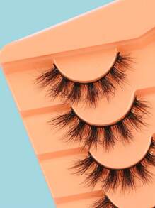 Himirell Manga Lashes, 7pairs Separated False Eyelashes - Black - View 4