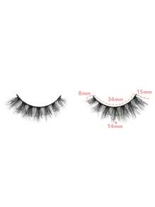 Himirell Manga Lashes, 7pairs Separated False Eyelashes - Black - View 7