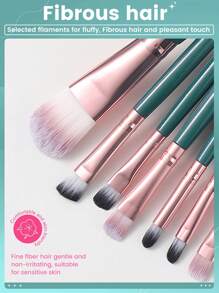 20件套化妆刷套装、化妆刷套装、化妆刷包、化妆刷套装、全套化妆刷套装、化妆刷套装、全套化妆工具套装、刷子套装、化妆刷套装、化妆礼盒套装 - 彩色 - 查看 3