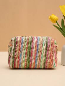 日常/海灘女式單肩斜挎包 - 彩色 - 查看 2