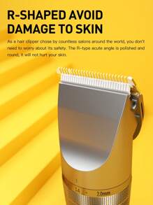 Máy cạo râu điện đa năng dành cho nam giới, kèm dao cạo râu Bộ dụng cụ chải chuốt cho nam - Bạc - Xem 3