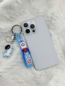 Letter Graphic Cartoon Spaceman Decor Bag Charm Túi dễ thương Phụ kiện Quà tặng Giáng sinh, Ngày lễ tình nhân, Phong cách, Hợp thời trang dành cho các cô gái tuổi teen Nữ sinh viên đại học, Giáo viên, Công nhân cổ trắng, Tân binh & Công nhân cổ trắng Quà tặng lễ tạ ơn, phụ kiện Giáng sinh, trang trí Giáng sinh - Màu xanh lam - Xem 4