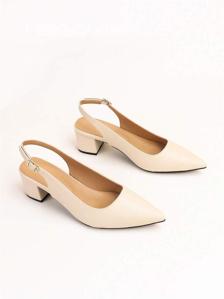 Eleganti stivali neri a tinta unita con lacci e tacco chunky, sopra il ginocchio, perfetti da indossare con cardigan/maglioni, eleganti, scarpe con tacco da donna, eleganti - Beige - Visualizzare 3